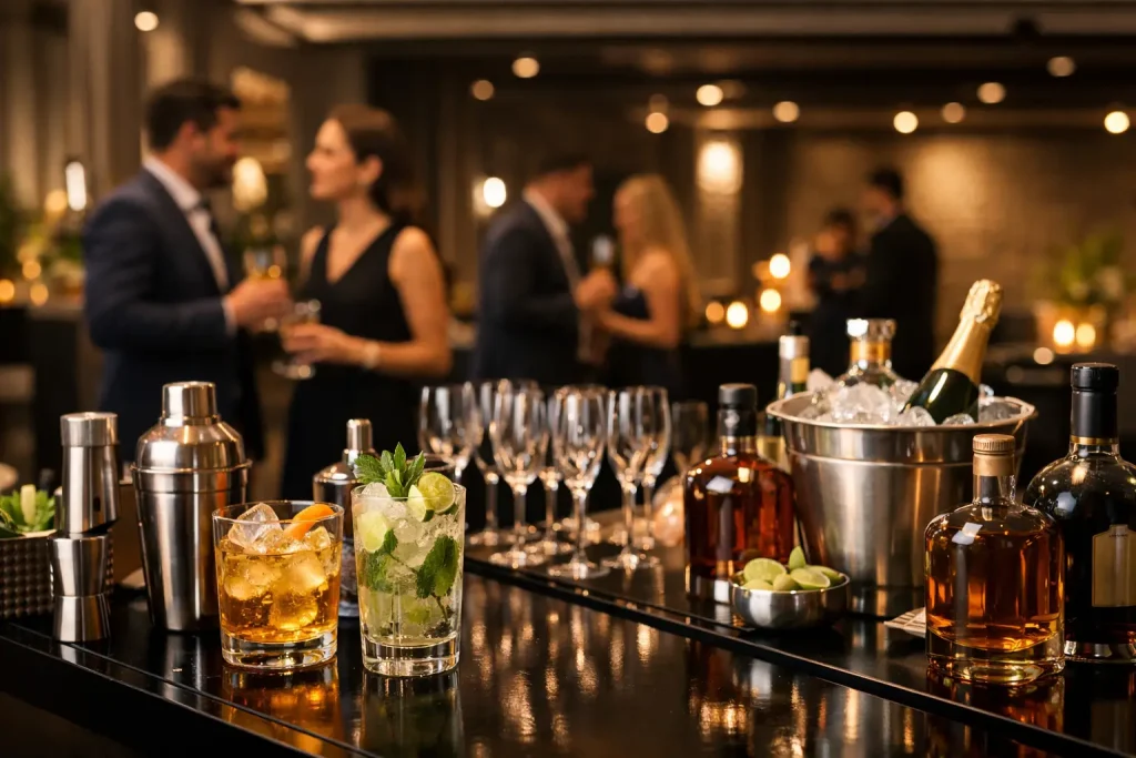 Evento com Open Bar Premium Bem Planejado