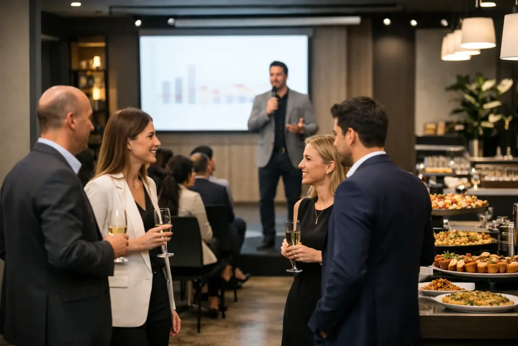 Evento corporativo em espaço locado em São Paulo