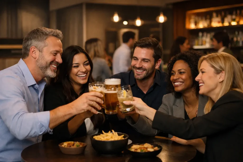 Happy hour para equipe em São Paulo