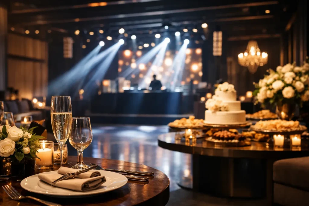 Produção completa para festa em São Paulo