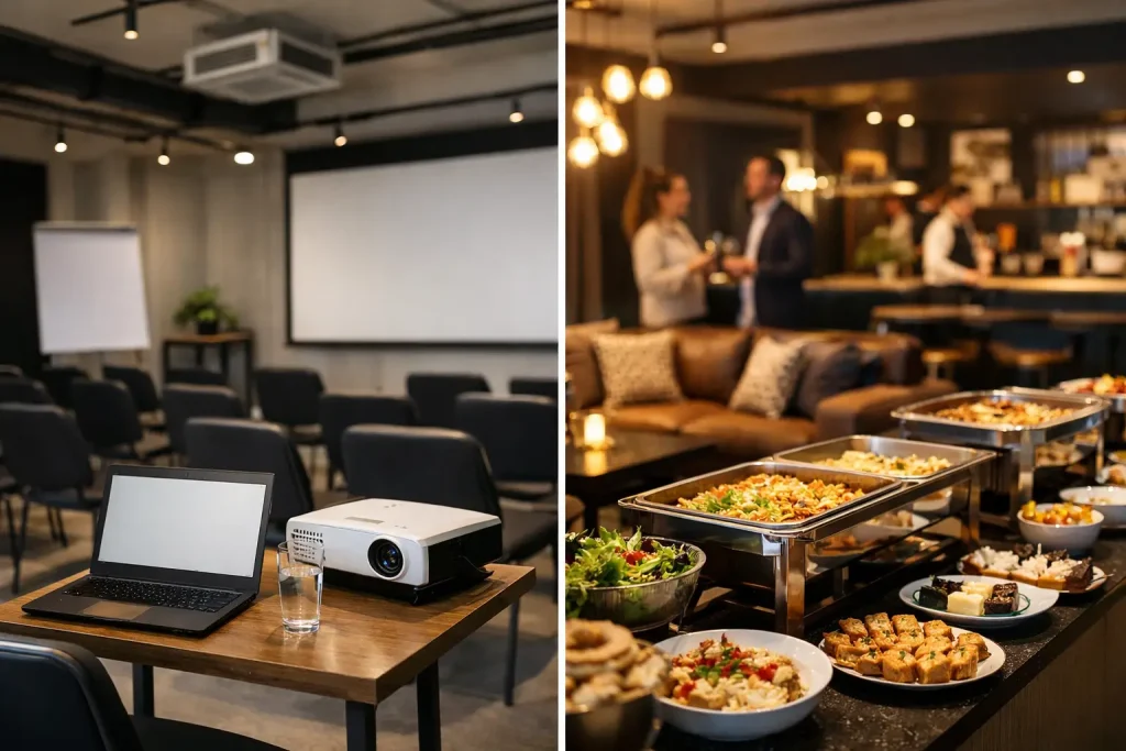 Espaço alugado vs. all-inclusive: qual vale mais?