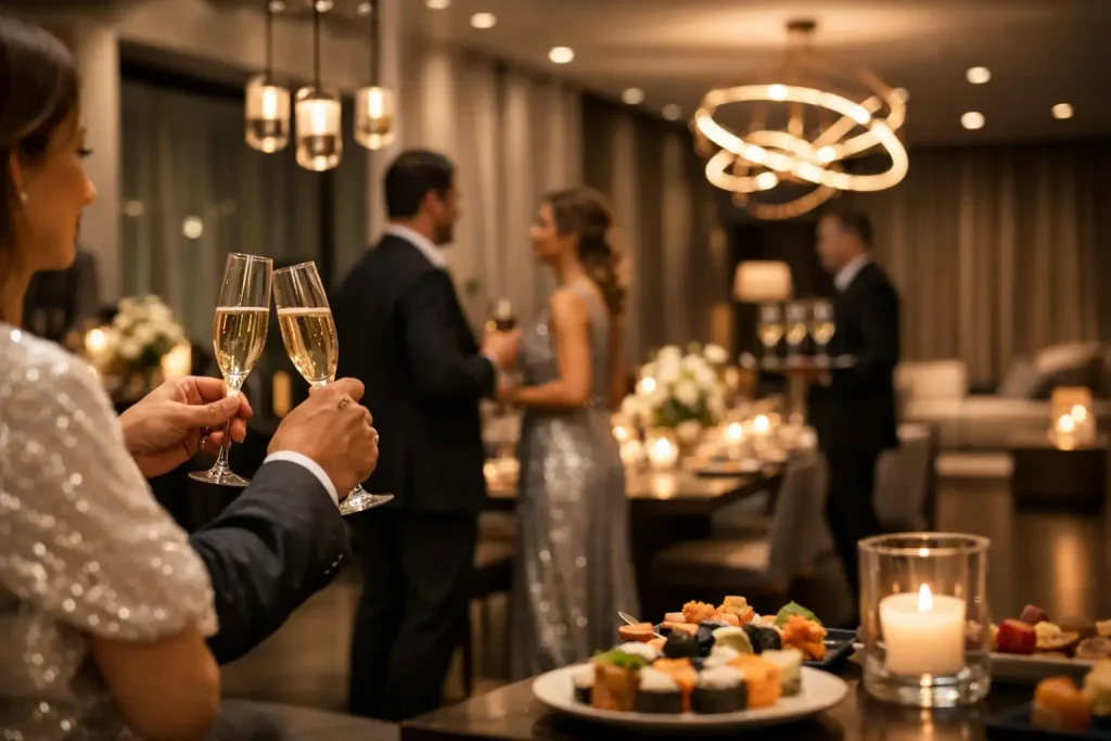 Tendências de eventos sociais premium em 2026
