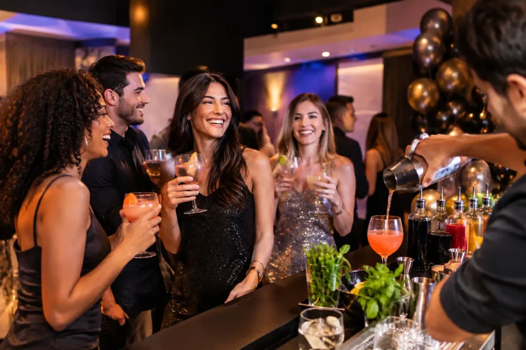 Casa para festa de aniversário com open bar em SP