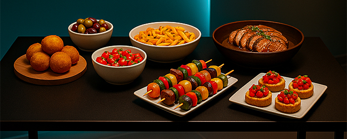 Como montar um buffet para agradar todo mundo