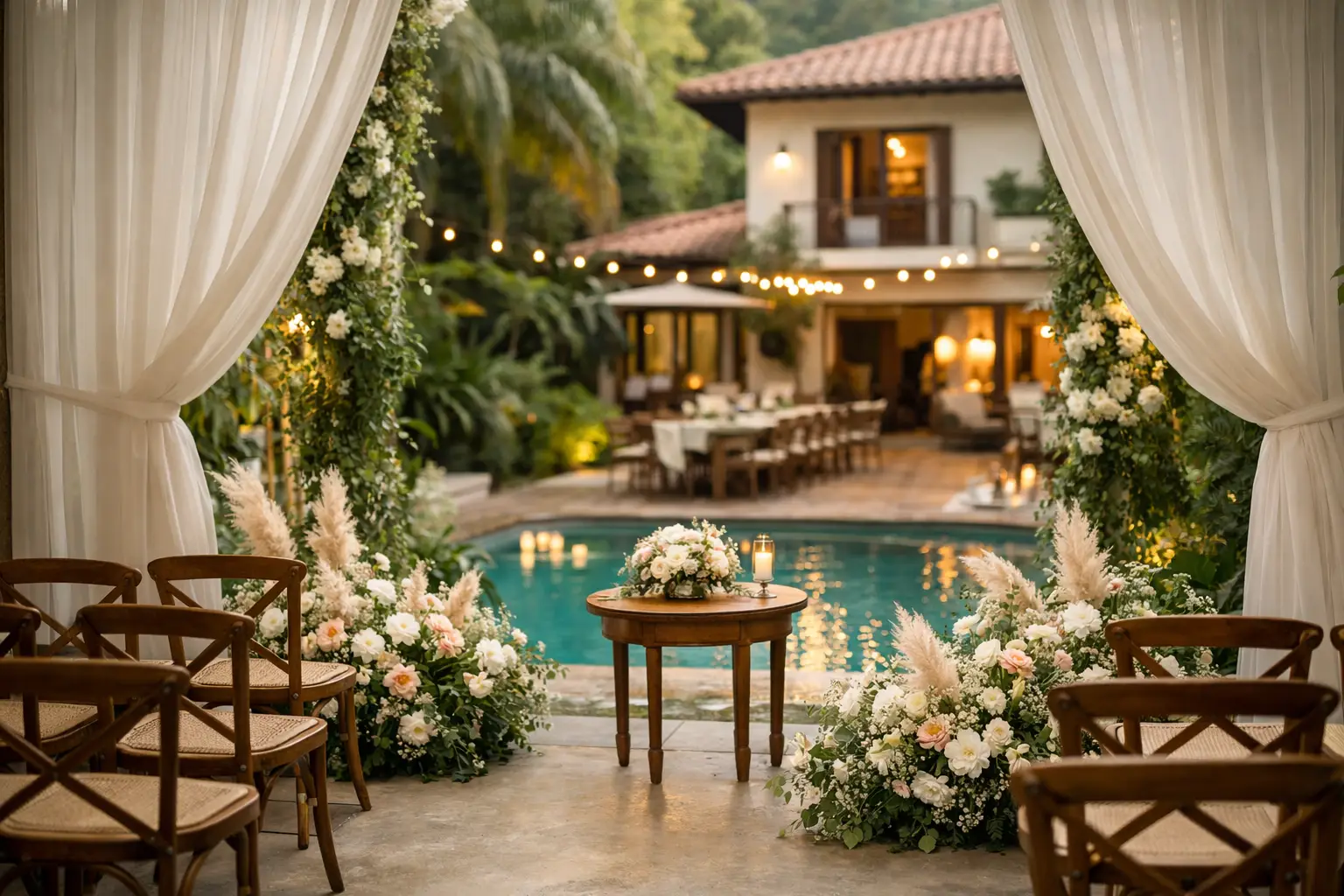 Casa para casamento intimista em SP