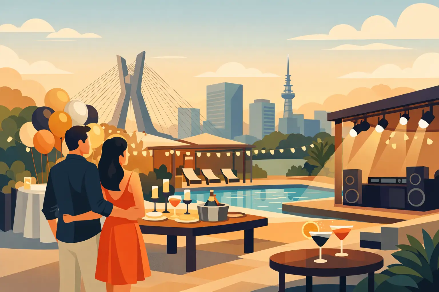 Espaço para aniversário adulto SP: como escolher