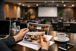 Como escolher espaço para evento corporativo