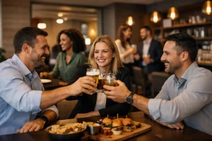 Como organizar happy hour empresarial