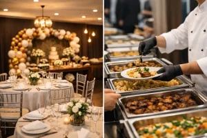 Espaço próprio ou buffet terceirizado?