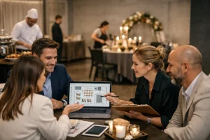 Como montar evento com fornecedores integrados